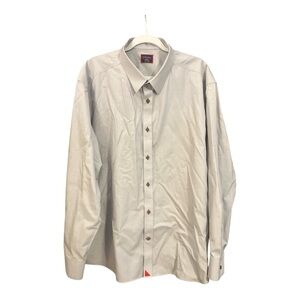 Untuckit Button Down Dress Shirt Light Blue Size XXXLC TY1